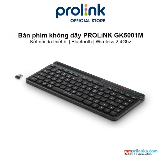 Prolink GK-5001 Multimedia Mini Keyboard 